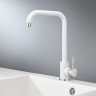 Смеситель для кухни GRANULA ST-4033, арктик (белый) ST-4033 BELYII